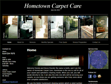 Tablet Screenshot of hometowncarpetcarellc.com